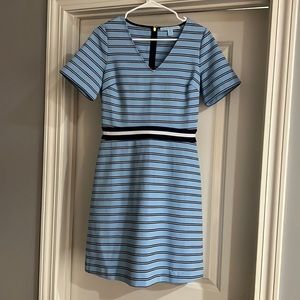 Draper James Striped ponte dress